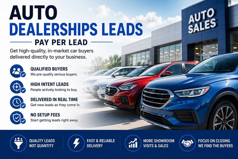 Auto Dealerships Leads