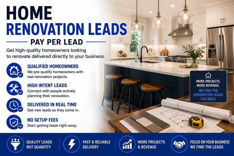 Home Renovation Leads