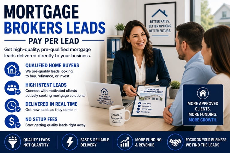 Mortgage Brokers Leads